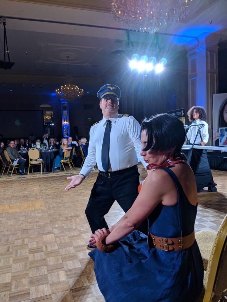 Paul Mengert performs at Dancing with the Carolina Stars 2018